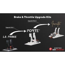 Load image into Gallery viewer, Asetek SimSports La Prima to Forte Pedal set Upgrade Kit

