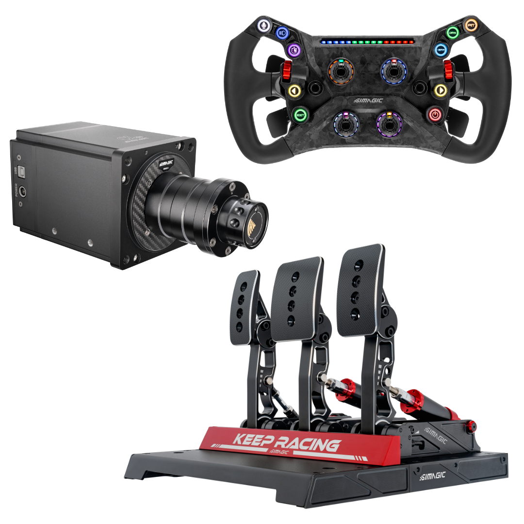 Simagic Alpha Mini / P1000 Sim Racing Bundle