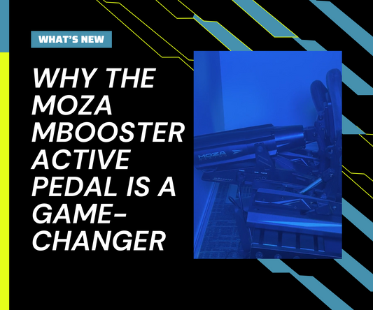 Why the MOZA mBooster Active Pedal Is a Game-Changer (and How to Dial It In)