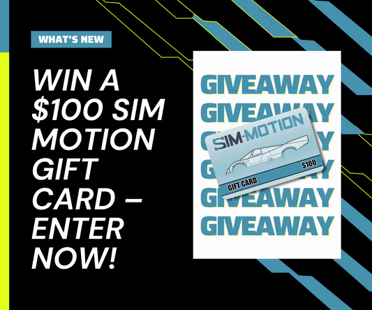 Sim Motion Giveaway: Win a $100 Gift Card