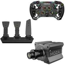 Load image into Gallery viewer, Moza Racing R12/R16/R21 with Pedals Complete Bundles
