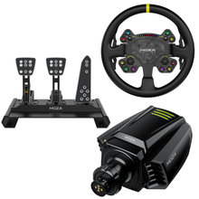 Load image into Gallery viewer, Moza Racing R12/R16/R21 with Pedals Complete Bundles
