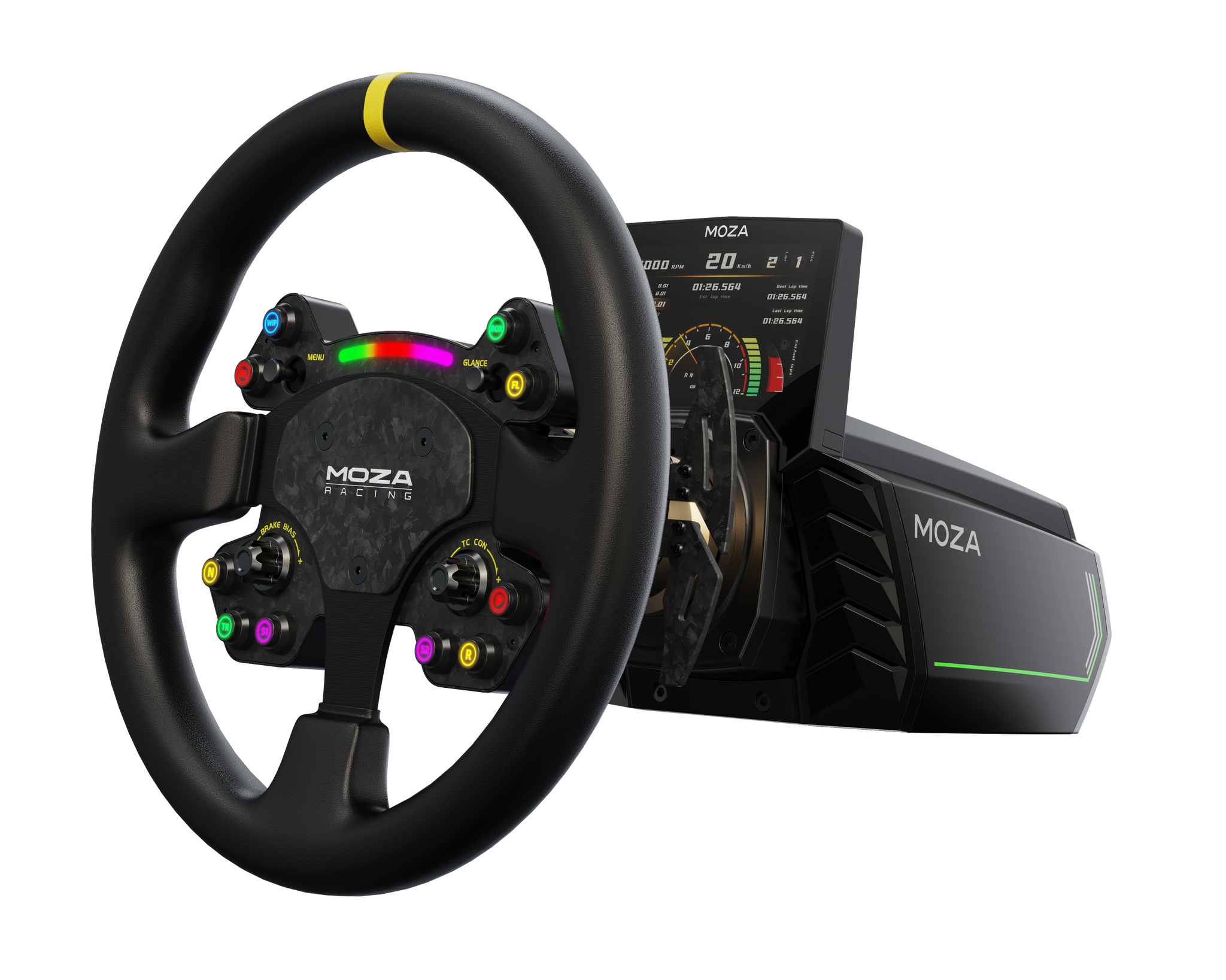 Moza Racing FSR steering wheel