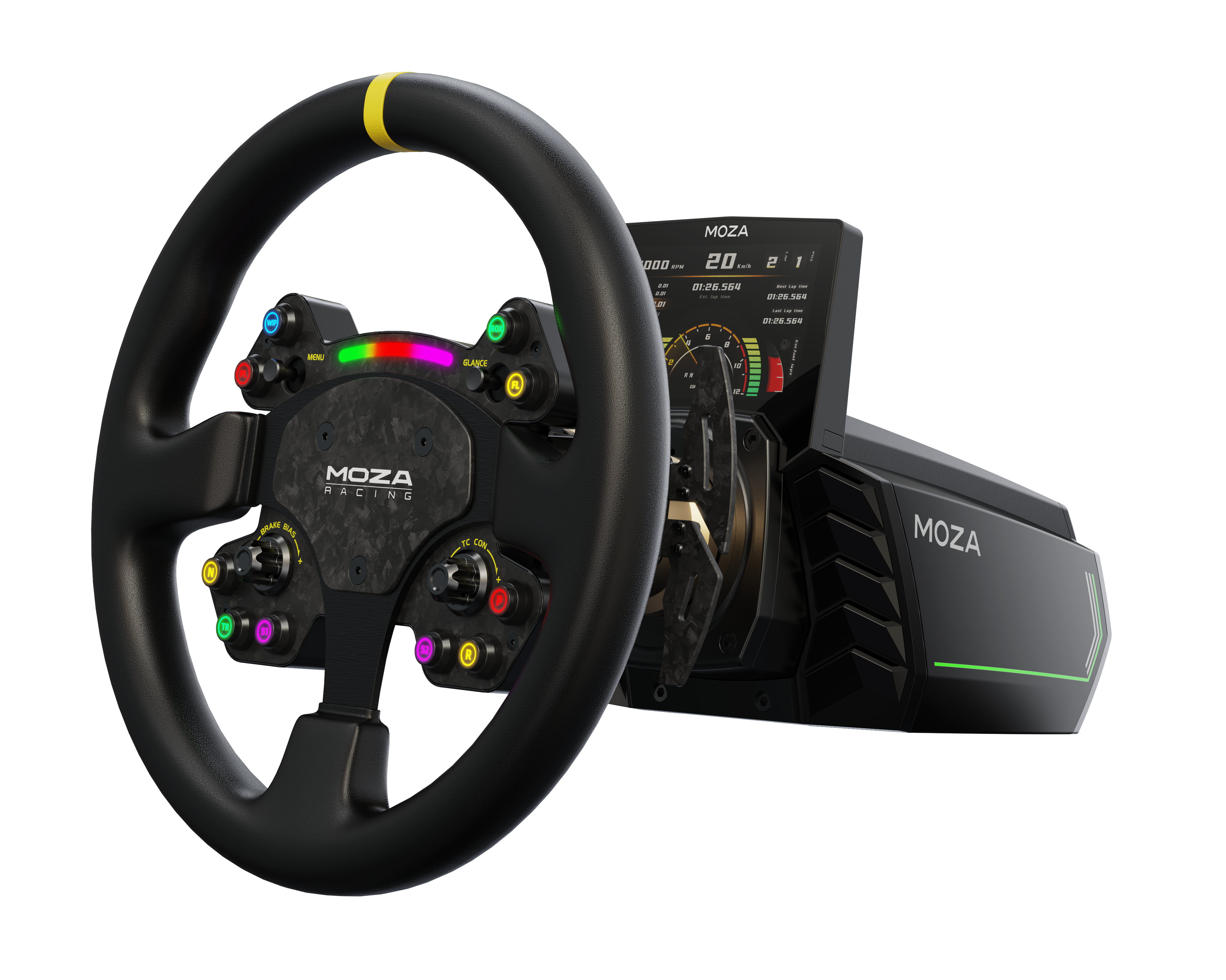 Moza Racing RS V2 Steering Wheel Leather