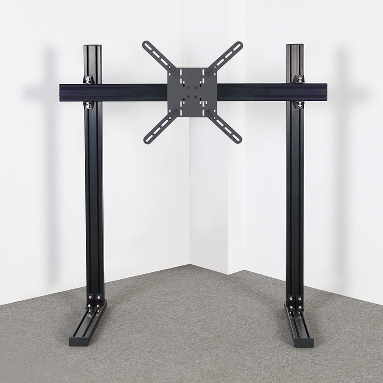 Black Aluminum 1200mm Simulator Monitor Stand